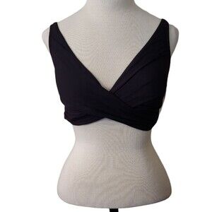 NWT Apt 9 Black Bikini Top